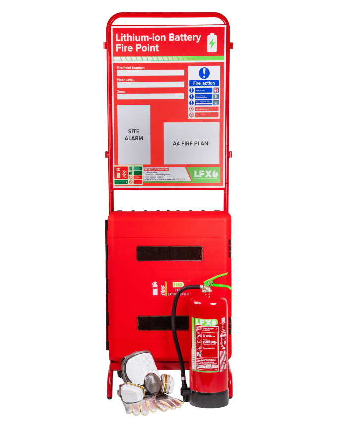 CheckFire BN-SD-004-LFX LFX Construction stand bundle with 9ltr LFX, CON-STD-01, and PPE