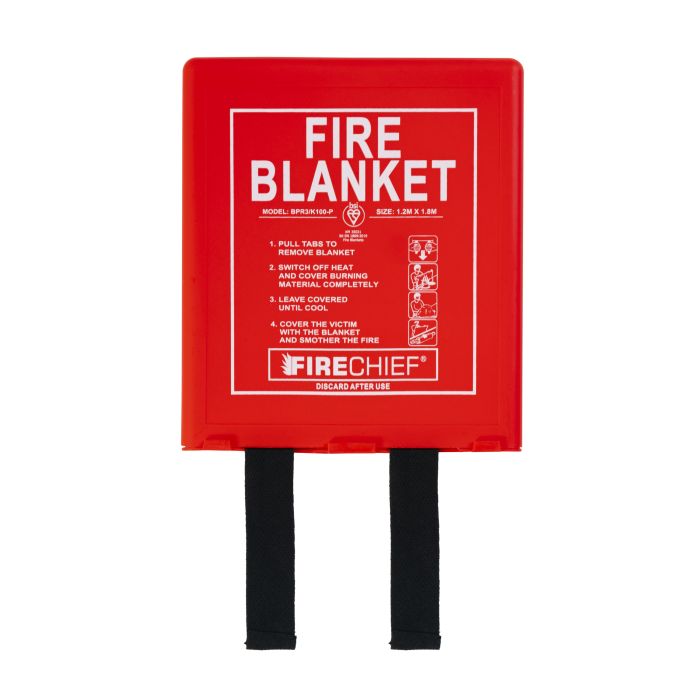 Firechief 1.2 x 1.8m Fire Blanket, Rigid Case (BPR3/K100-P) - JEM Systems UK