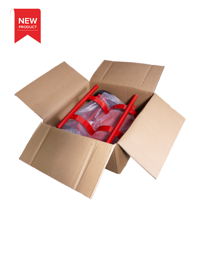 CheckFire CON-STD-02 Flat-pack Compact Double Trolley