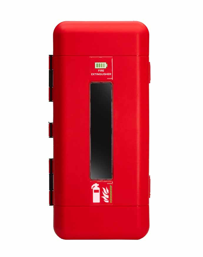 CheckFire CB-Li-003-LFX Commander Lithium-ion Battery Fire Extinguisher Single Cabinet
