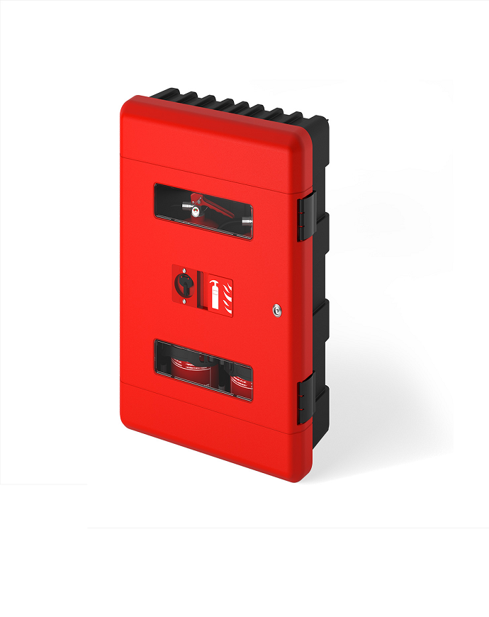 CheckFire CS03A-DA Commander Double Cabinet with integrated key lock