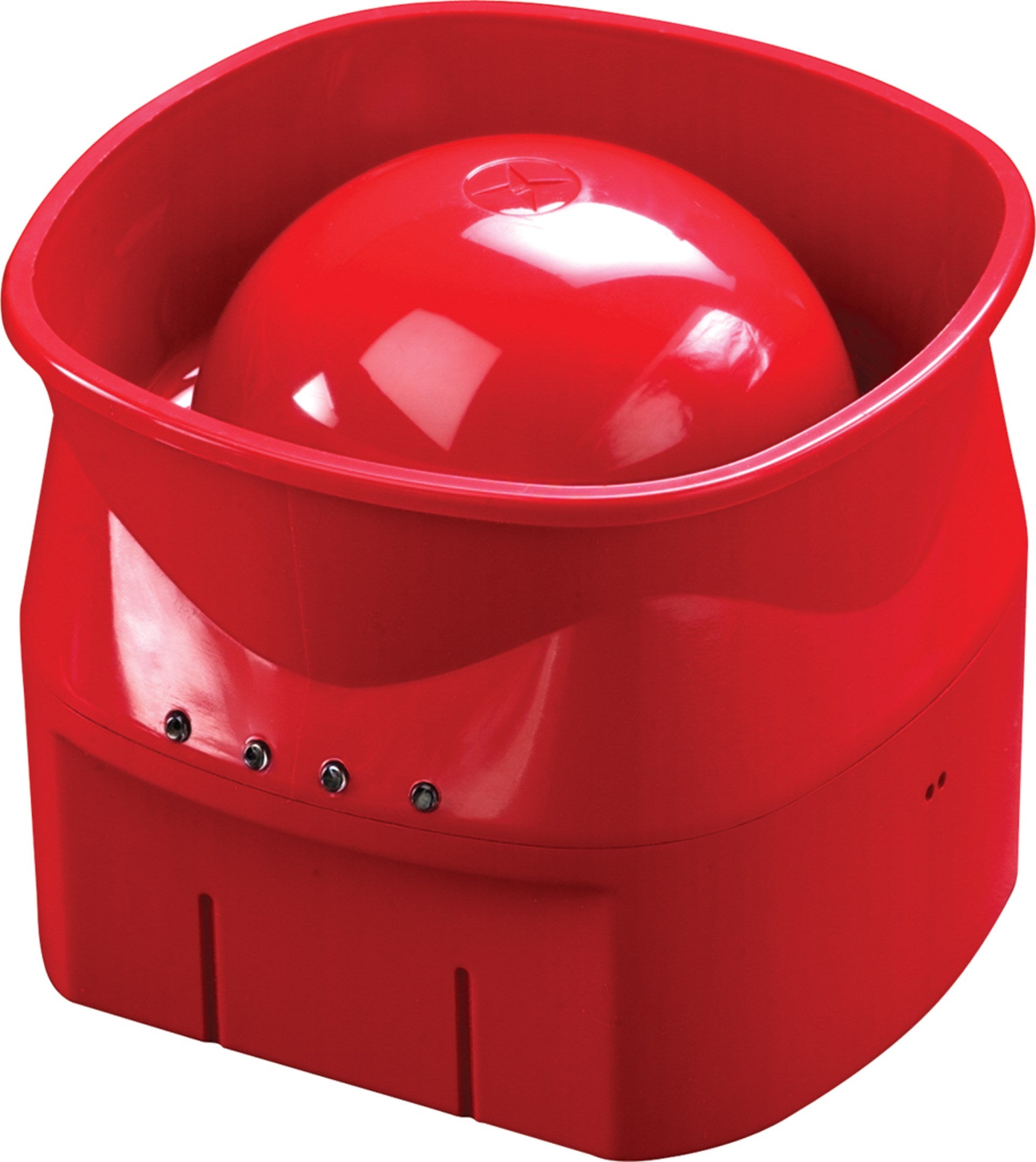 Apollo 58000-010APO Discovery Open-Area Voice Sounder - Red Body - Isolating - JEM Systems UK