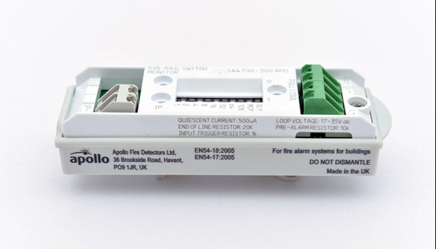 Apollo SA4700-300APO Intelligent DIN-Rail Switch Monitor Module - JEM Systems UK
