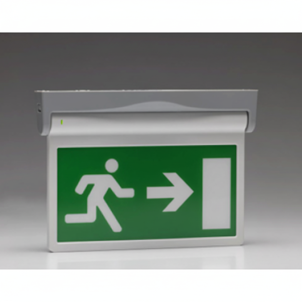 Advanced ESXL/ISOAR EasySafe Low Voltage Escape Sign, Wall and Ceiling Mount, Maintained, Addressable, Single Sided - ISO Arrow Right - JEM Systems UK