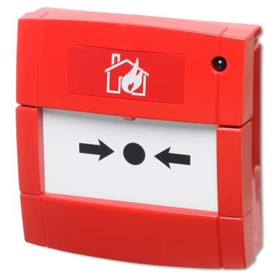 FireClass 514.800.805 FC420CP-I Indoor Call Point with Isolator - no Back Box - JEM Systems UK