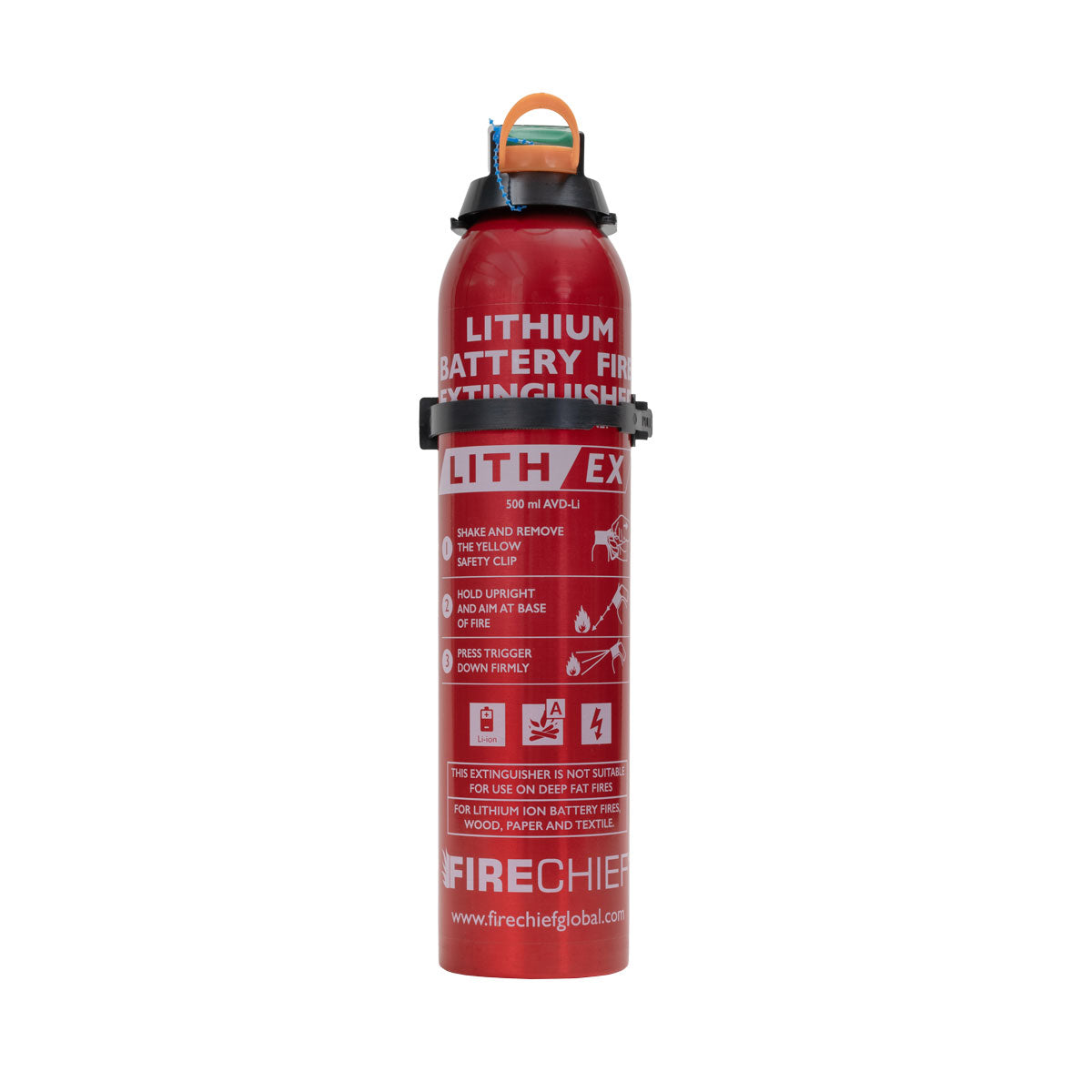 Firechief 500ml Lith-Ex Extinguisher (FLE500) - JEM Systems UK