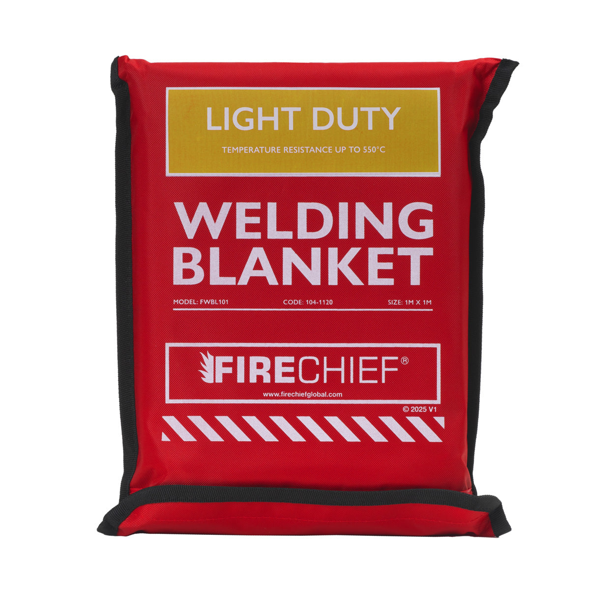 Firechief Hot Works Welding Blanket Light Duty 1 x 1m (FWBL101) - JEM Systems UK