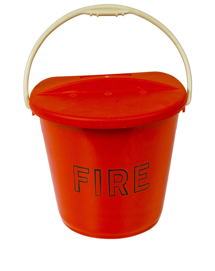CheckFire FBK01 Fire Bucket & Lid - Plastic