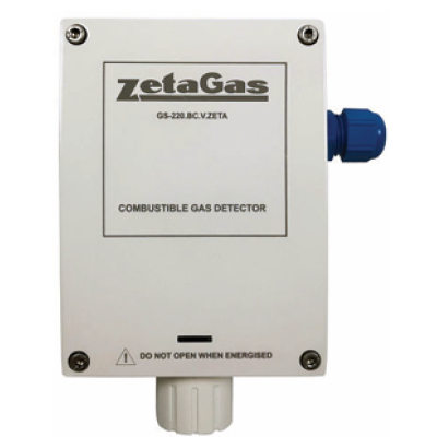 Zeta Hydrogen Analogue Combustible Gas Detector (0-100% LEL) (GS-220.BC.V.ZETA.HYD.100) - JEM Systems UK