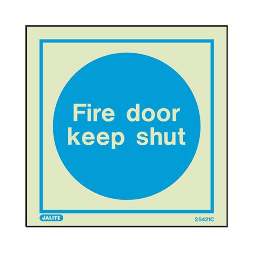 Firechief Fire Door Keep Shut Sign (5421C/R)