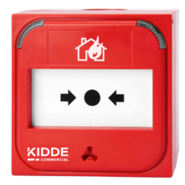 Ziton KE-DM3110R Intelligent Addressable Manual With Isolator (RED) - JEM Systems UK