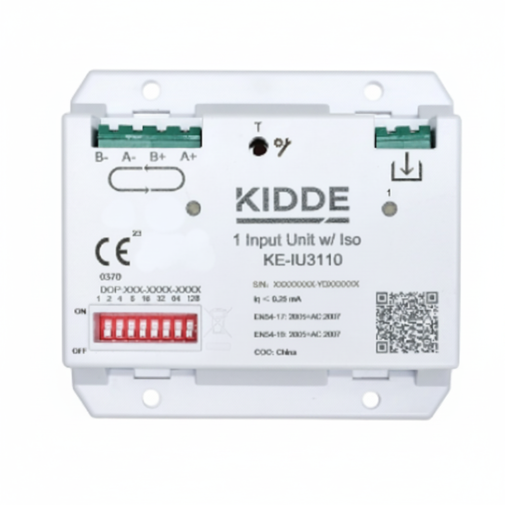 Kidde KE-IU3110 Intelligent Addressable 1-Input Unit with Isolator - JEM Systems UK