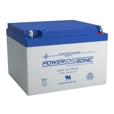 FireClass PS-12260 12 Volt 26 Ampere Battery - JEM Systems UK