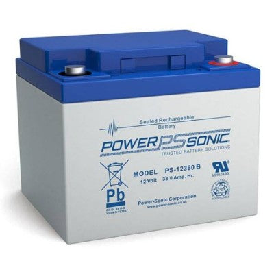 FireClass PS-12380 12 Volt 38 Ampere Battery - JEM Systems UK