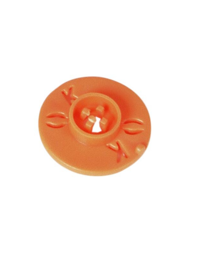 CheckFire PS04D/O Chubb-type indicator disc ONLY (pack 100) - Orange