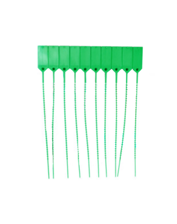 CheckFire SP-PS-001-GREEN 1000 Green Plastic Pull-Tite Seals