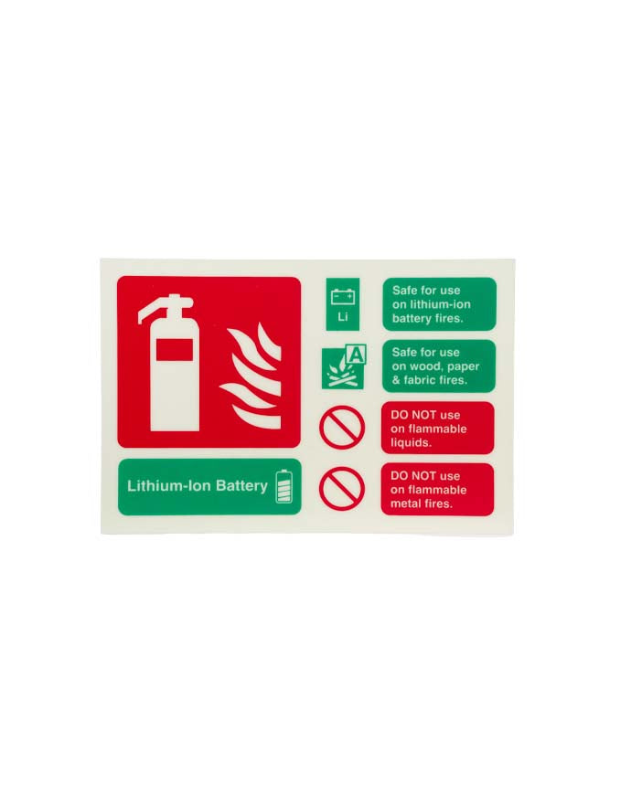 CheckFire BN-SD-009-LFX LFX 6ltr Fire Extinguisher & Commander Single Cabinet Bundle