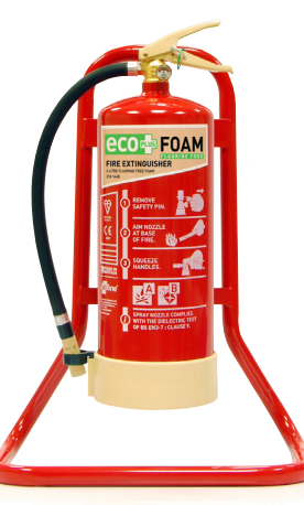 Jactone Single Metal Extinguisher Stand - Red MST1