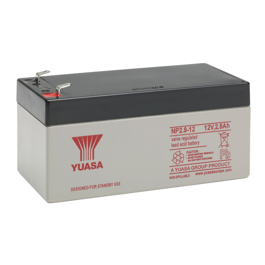 YUASA YUCEL RB28 Battery 2.8 AH 12V Non Flame Retardant