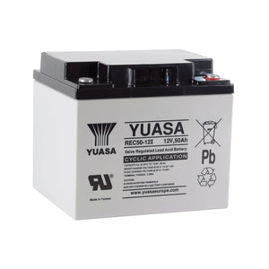 Yuasa REC50-12 12V 50Ah Cyclic AGM VRLA Battery