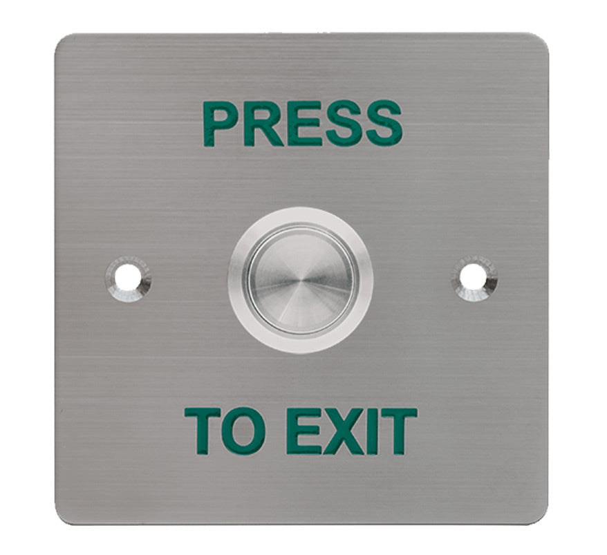 ESP Aperta Flush Stainless Steel Exit Button (A1EXIT) - JEM Systems UK