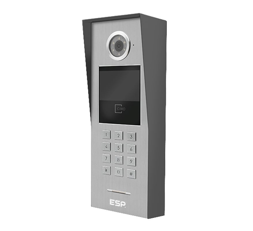 ESP Aperta IP PoE Multi Way Video IP65 Outdoor Entry Station with Proximity Reader (A1IPDSM1) - JEM Systems UK