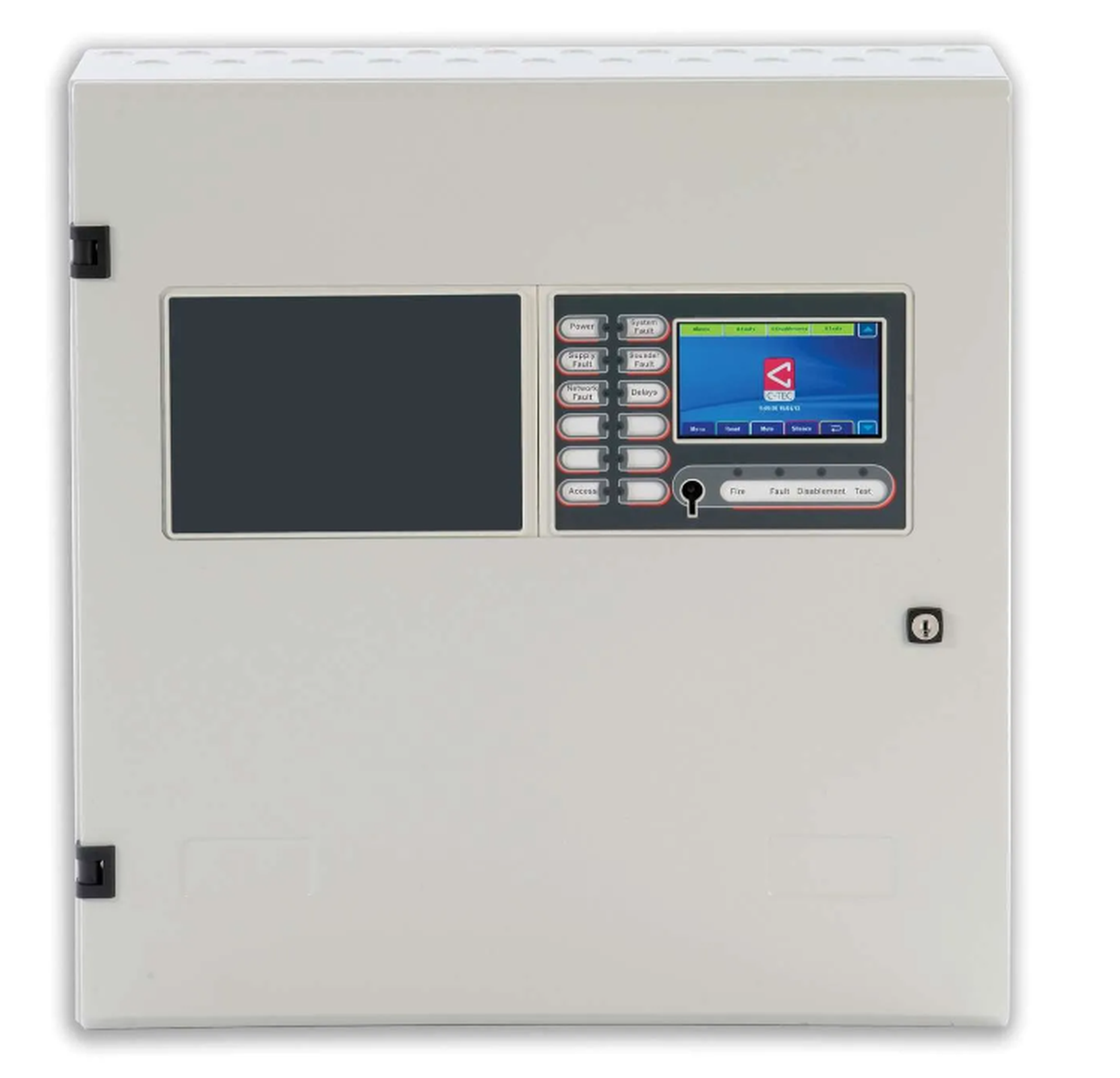 C-TEC CAST ZFP 2 Loop Addressable Fire Panel Standard Cabinet
