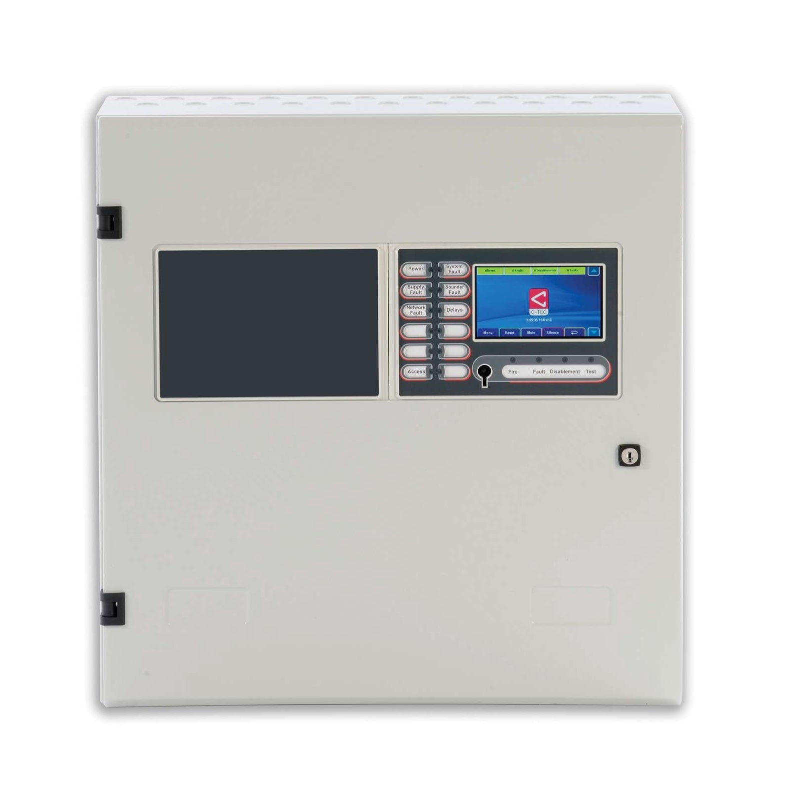C-TEC CAST ZFP 1 Loop Addressable Fire Panel Standard Cabinet