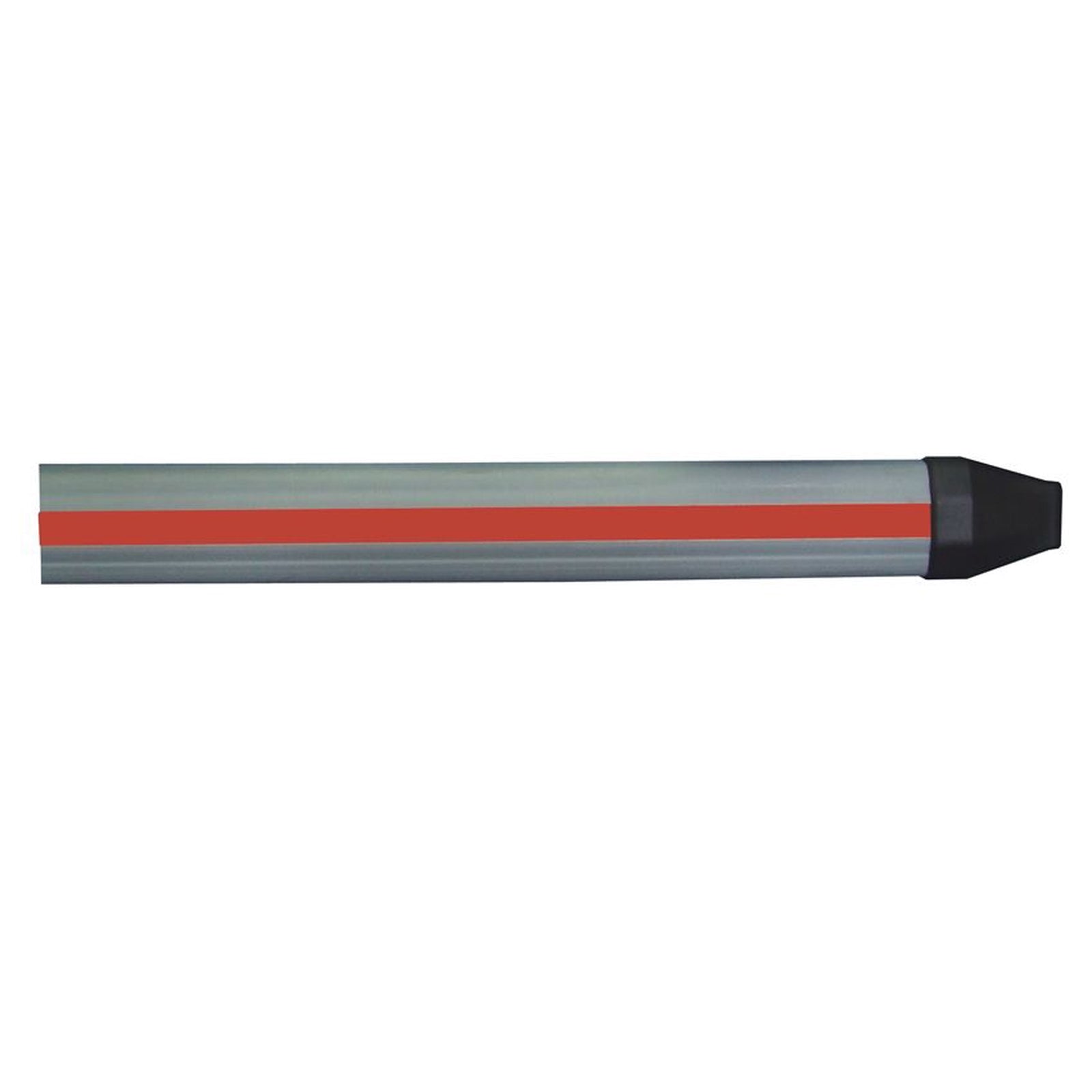Hoyles Dado Panic Strip Grey & Red with Black Caps 1500mm