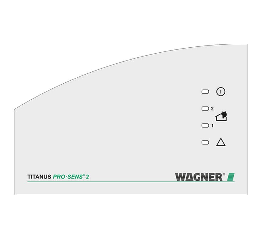 WAGNER TITANUS Pro·Sens® Front Film TP-2 for 2 Detectors (Wagner Logo) (AD-10-1037) - JEM Systems UK