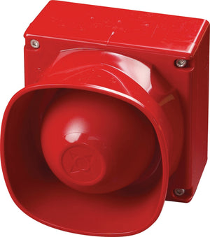 Apollo 55000-274APO XP95 Open-Area Multi-Tone Sounder - Outdoor - Red Body