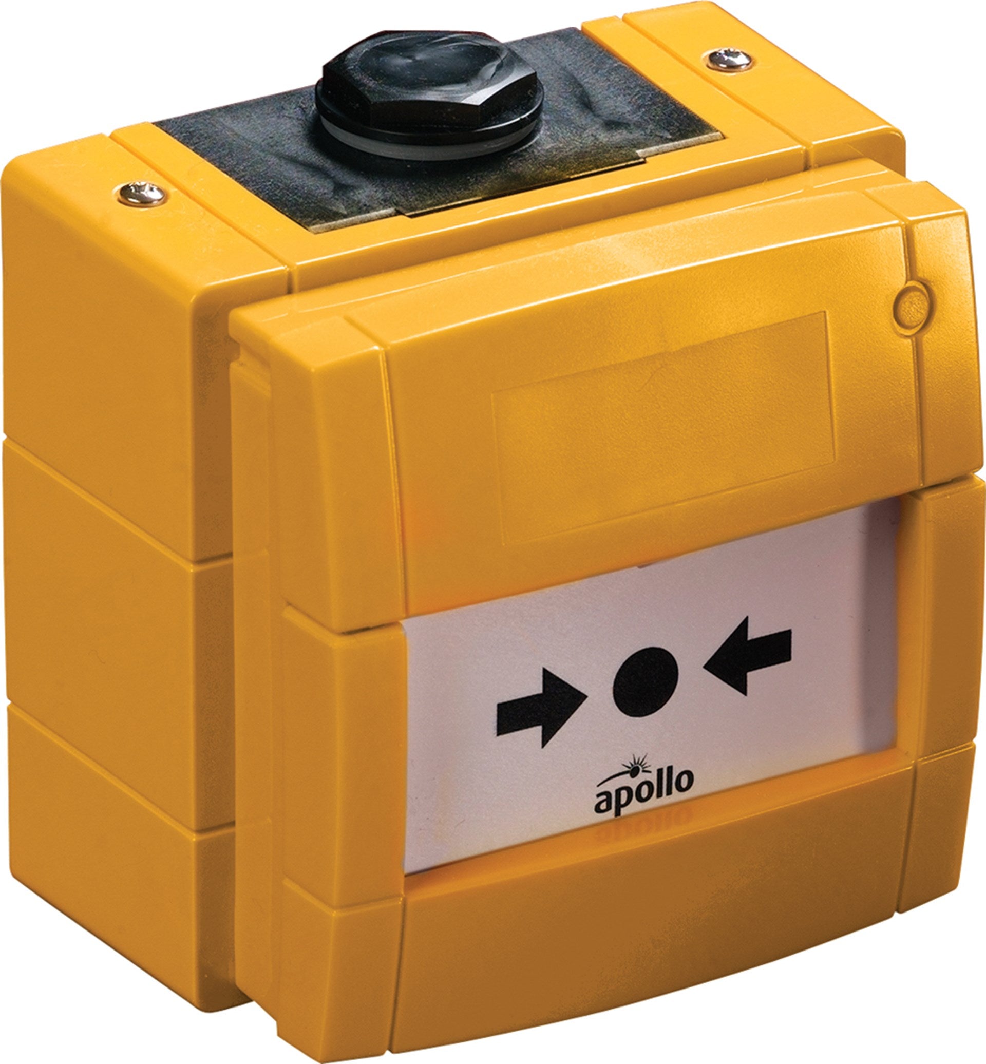 Apollo 55100-004APO Conventional Manual Call Point - Outdoor - Yellow (without LED) - JEM Systems UK