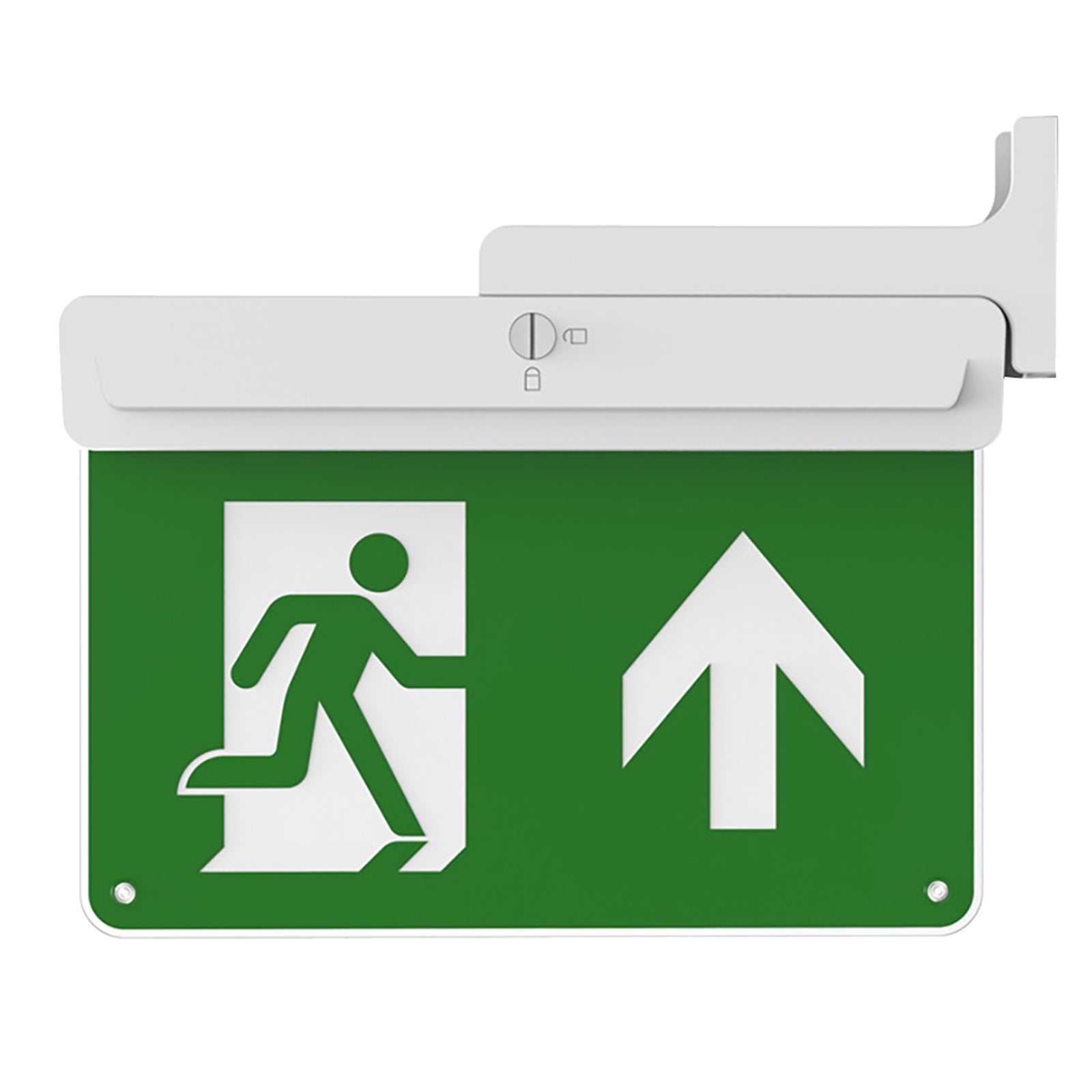CQR Emergency Flag Mounting Kit White for Blade Exit Sign