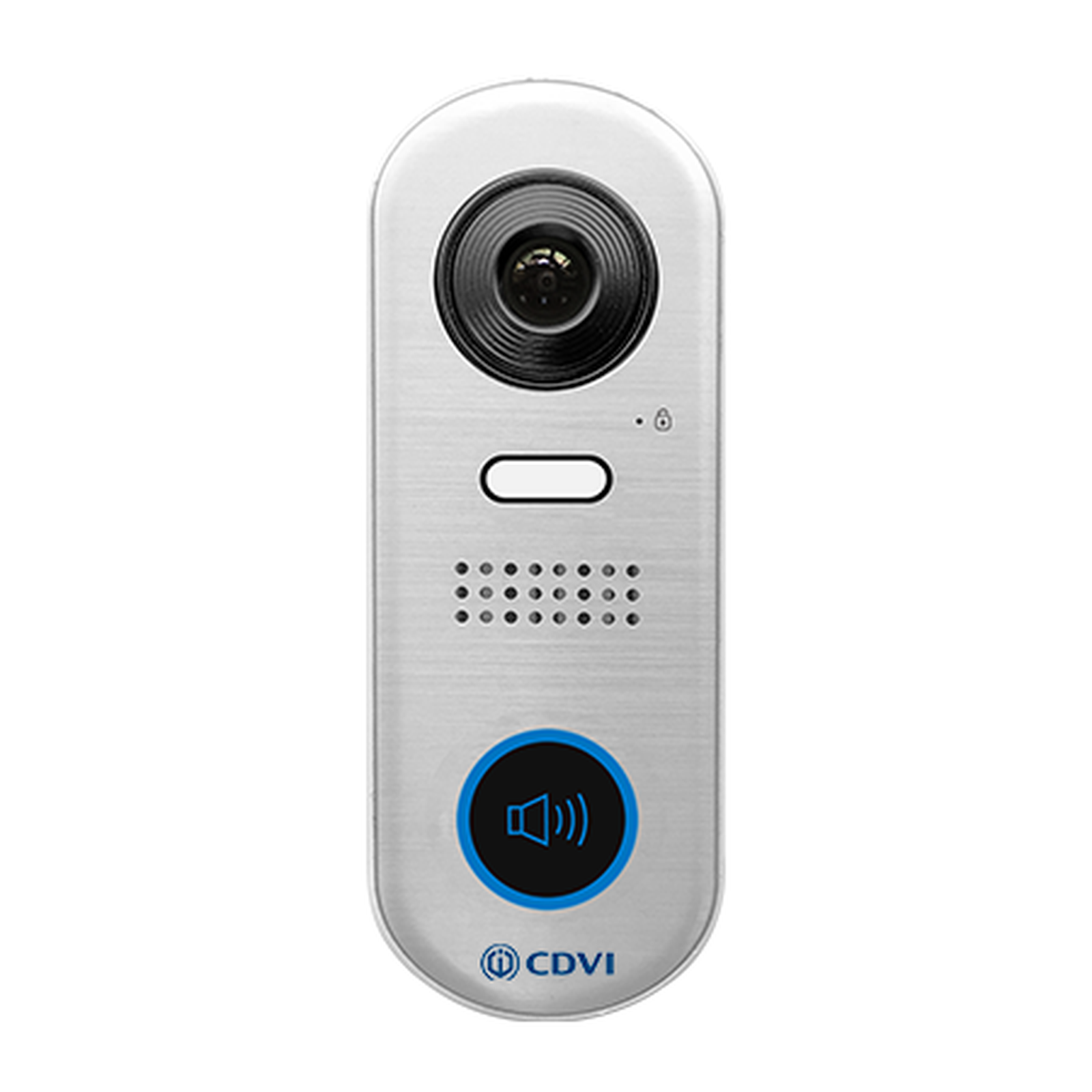 CDVI 2EASY 2-Wire 1 Button Door Station Slimline Stainless Steel
