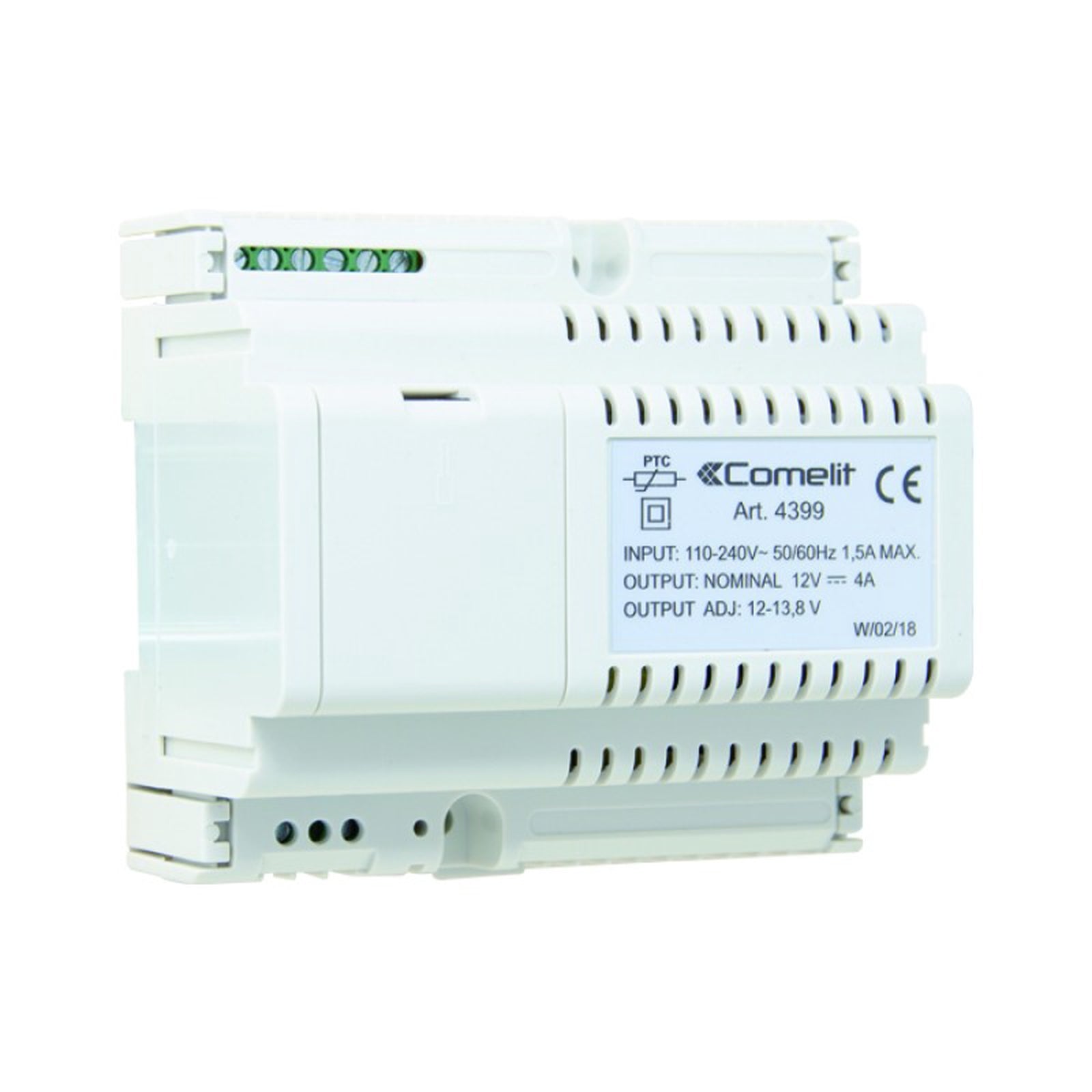 Comelit Power Supply 12 Vdc 4A Primary 240 Vac