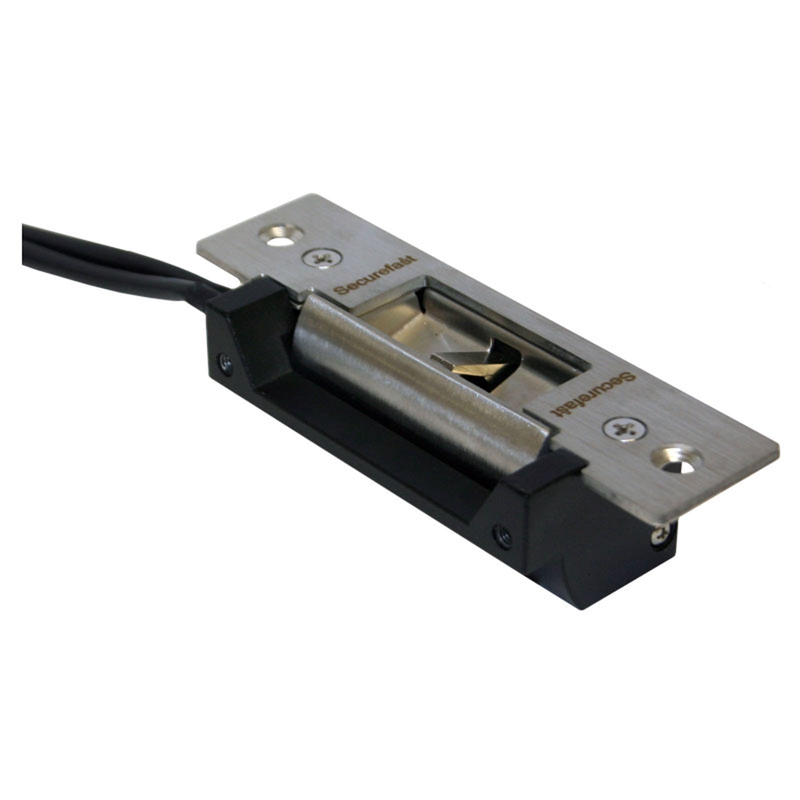CQR ANSI Mortice Electric Release 12/24VDC Monitored Fail Locked/Unlocked Long/Short Faceplate