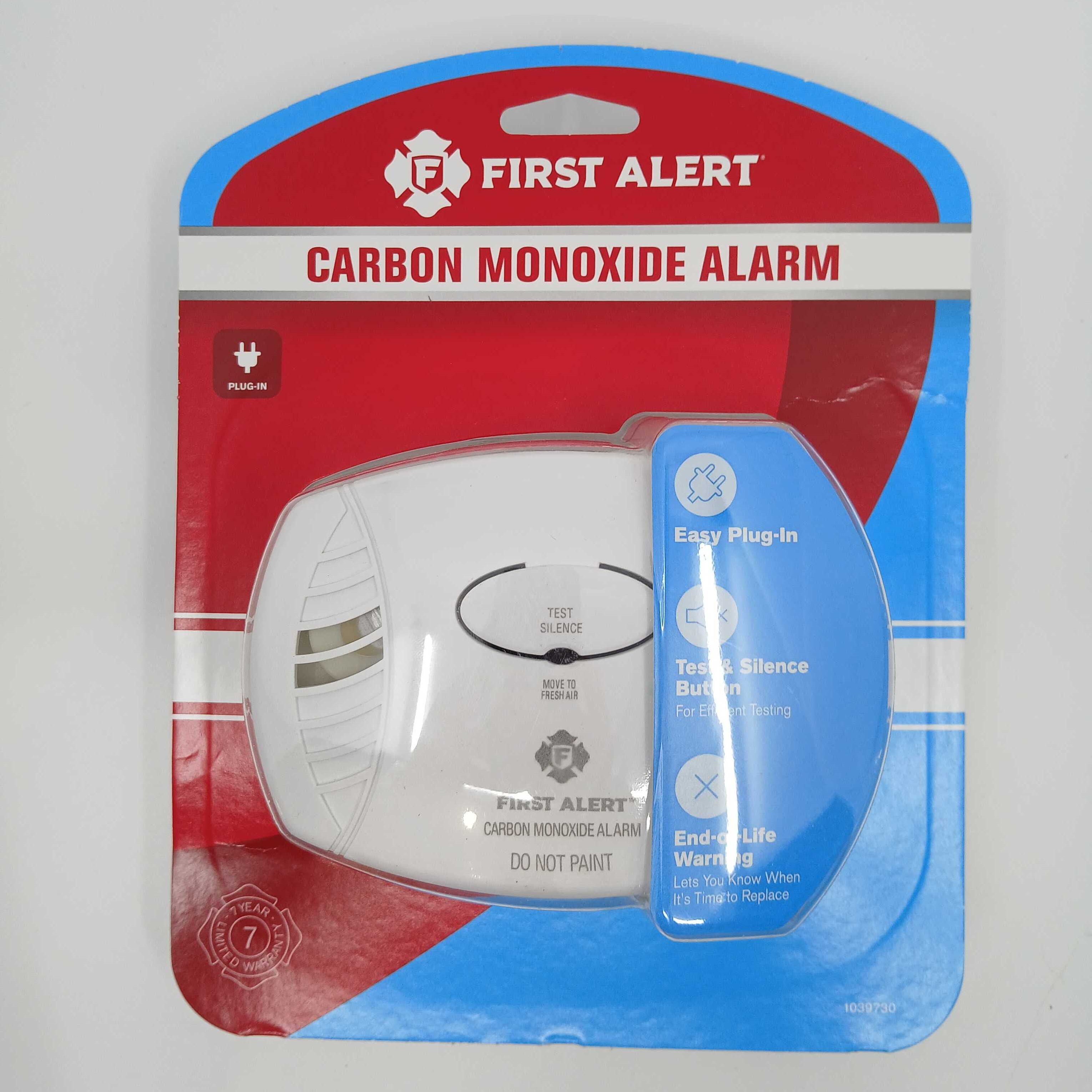 BRK CO600 Plug-In CO Alarm No Battery AC Electrochemical Sensor - JEM Systems UK