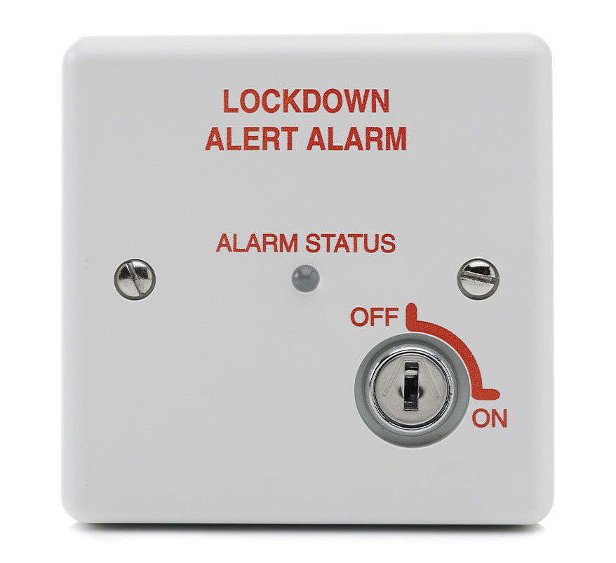 HAES Lockdown Alert Alarm Pulsing Relay (White) (BRLDA) - JEM Systems UK