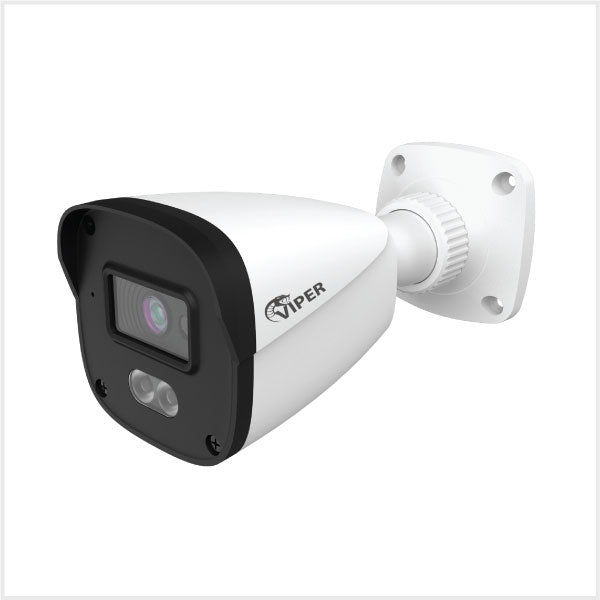 2MP Fixed Smart Dual-Illumination Bullet Camera with People Detection (White Housing)