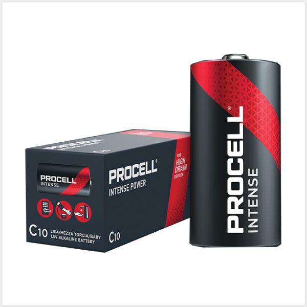 Procell Intense C Battery, Pack of 10