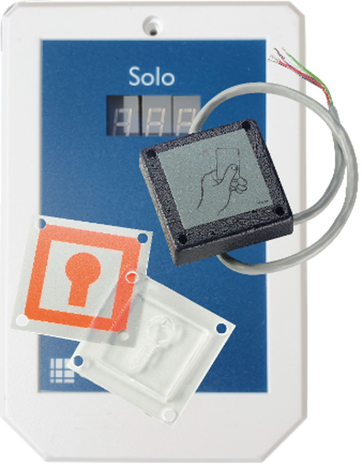 Controlsoft Solo 1 Door Control Unit c/w Panel Mount Proximity Reader