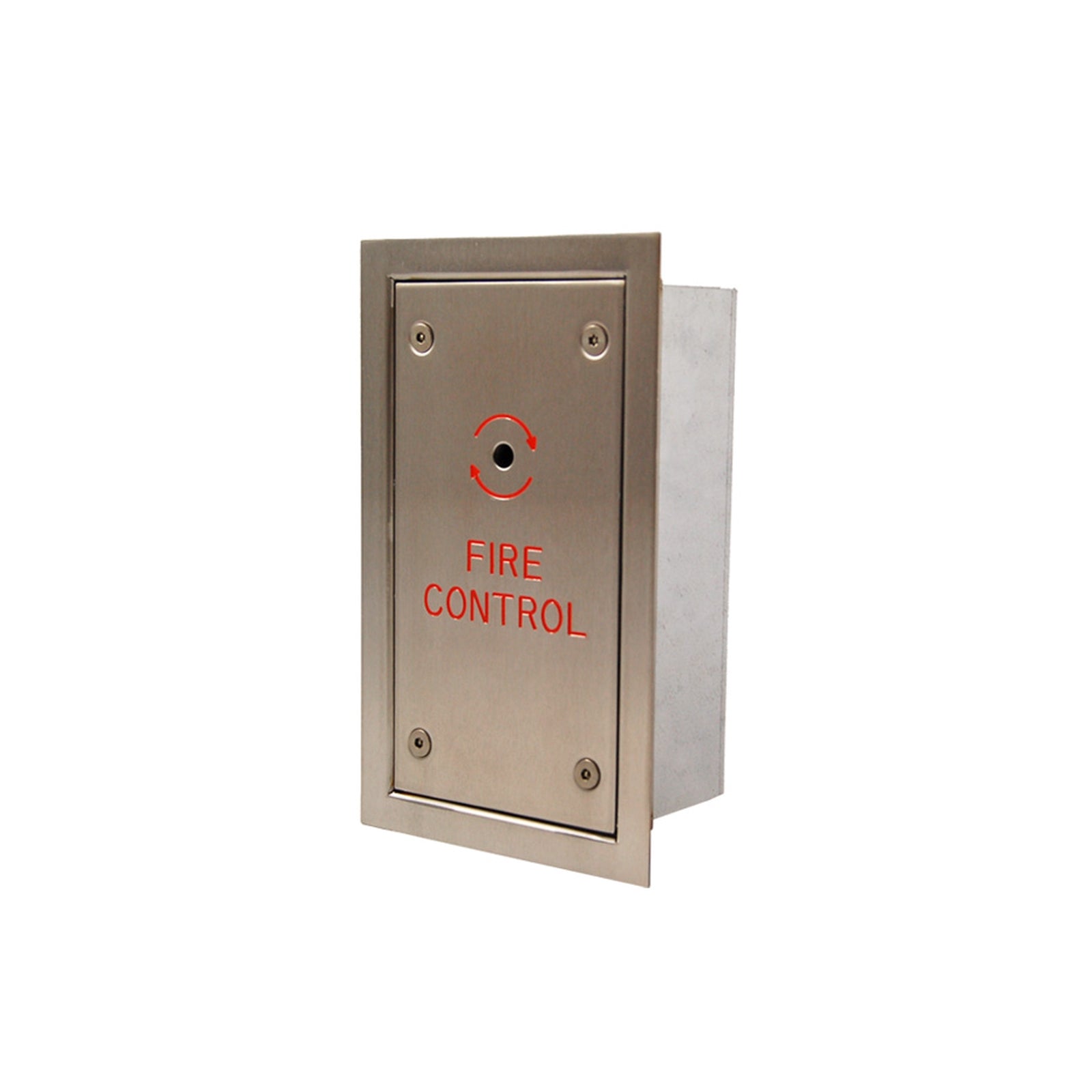 Videx Drop Key Fireman Switch Flush (Box 98x180x70mm)