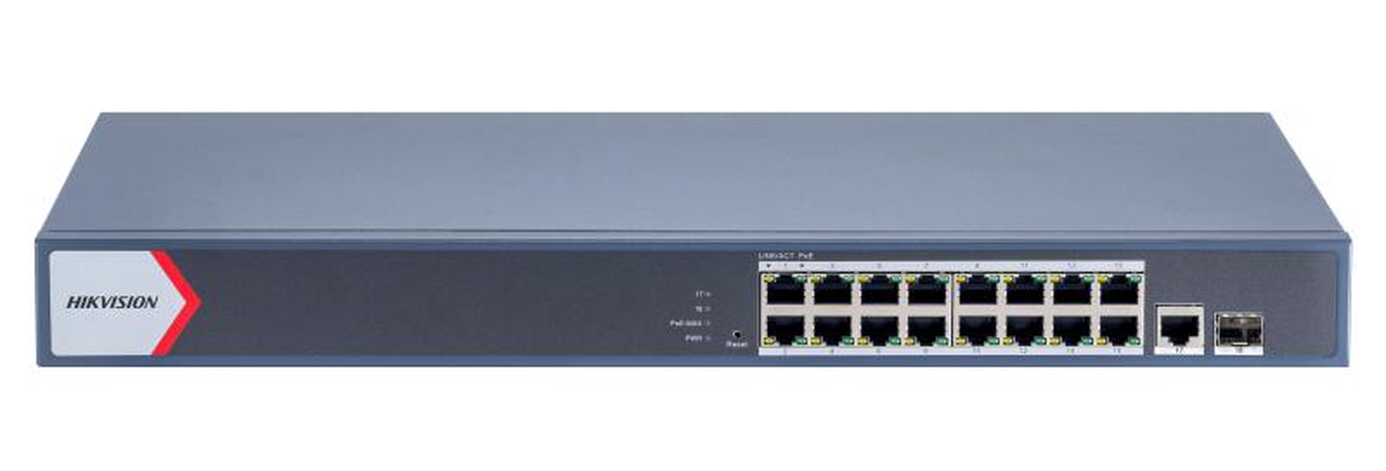 Hikvision 16-Port Gigabit Smart PoE Switch