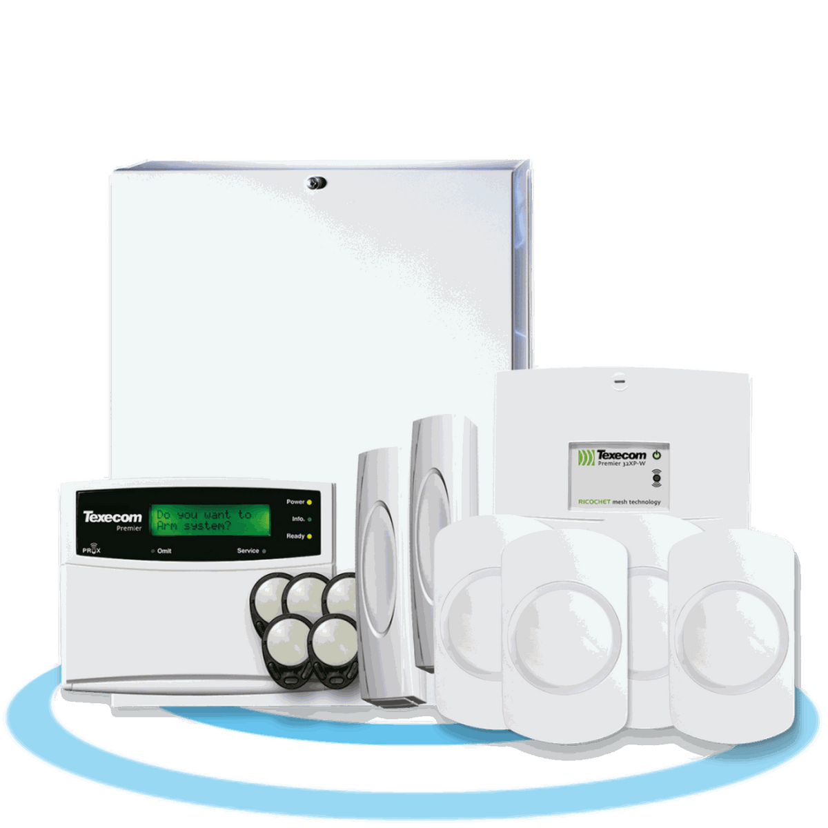 Texecom 32 Zone Hybrid Wireless Kit including Capture