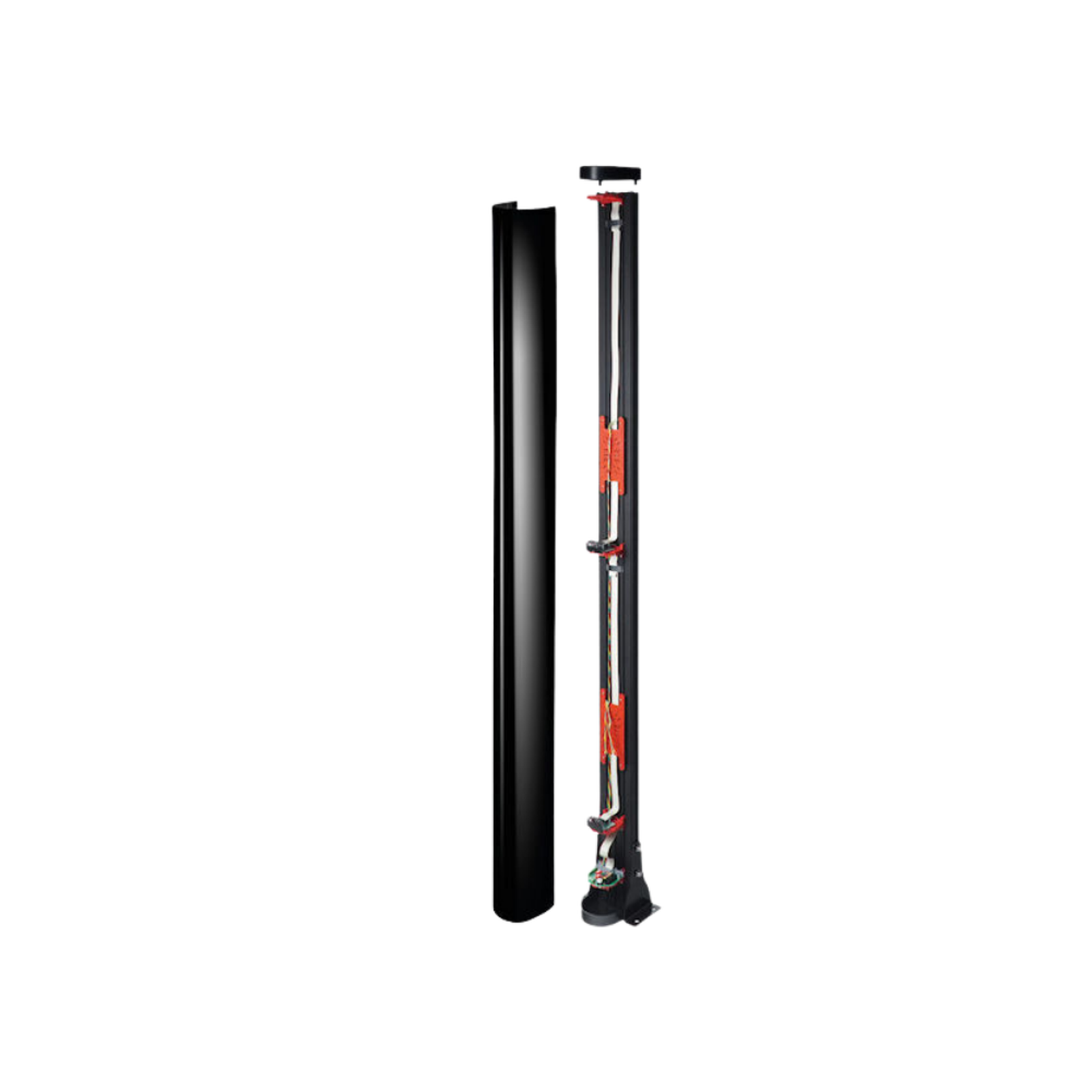 Takex Double Sided Beam Tower 2m Pre-Wired for 3 Beams with Motherboard & Heaters