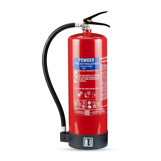 Ceasefire Fire Extinguisher B Plus 6Kg MS Stored Pressure Red (C) (CF-000738A)