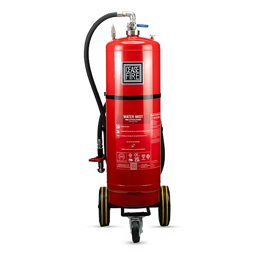 Ceasefire Fire Extinguisher Water Mist 100L SS Stored Pressure Red (CF-000743)
