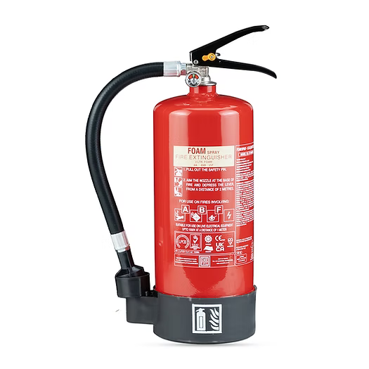 Ceasefire Fire Extinguisher Aqueous Film-Forming Foam Spray 6L MS Stored Pressure Red (C) CF-000806SA