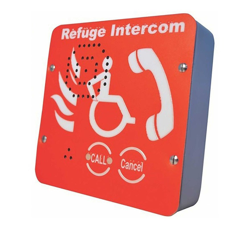 Eaton VoCALL Analogue Type B Disabled Refuge Outstation (Red, Surface Mount) (CFVCSHF) - JEM Systems UK