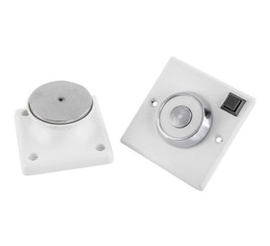Geofire Conquest 24V Electromagnetic Fire Door Holder - Flush Mounted (3-59-0364)